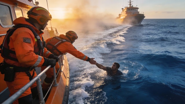 Free Rescue At Sea Image - Rescue, Ocean, Sea | Download at StockCake
