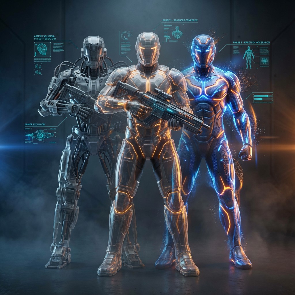 Free Armor Evolution Stages Image - Warrior, Armor, Futuristic ...