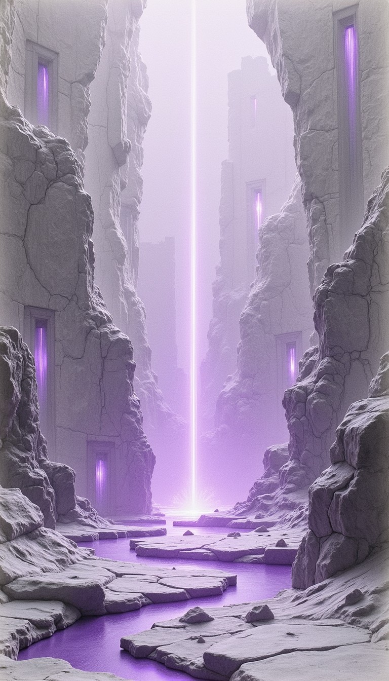 Purple Rocks Chasm Free Mystic Purple Chasm Image - Canyon, Purple, Light | Download at ...