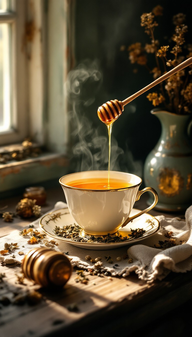 Golden Tea Color Free Golden tea moment Image - Tea, Honey, Herbal | Download at StockCake