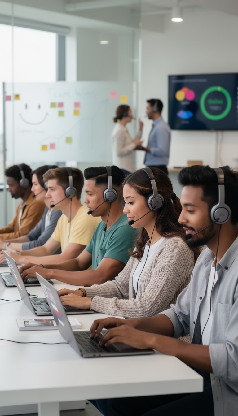 Esupport Team Free Team Customer Support Image - Teamwork, Headsets, Laptops ...