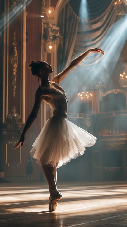 Free Elegant Ballet Pose Image - Ballet, Elegance, Origami | Download ...
