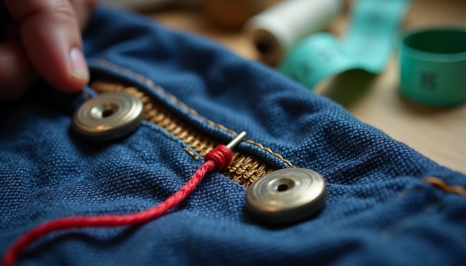 Free Denim Thread Detail Image | Download at StockCake