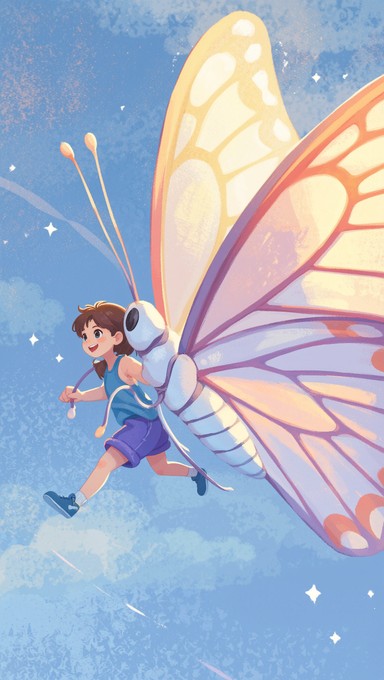 Free Wings of Wonder Image - Child, Butterfly, Wings | Download at ...