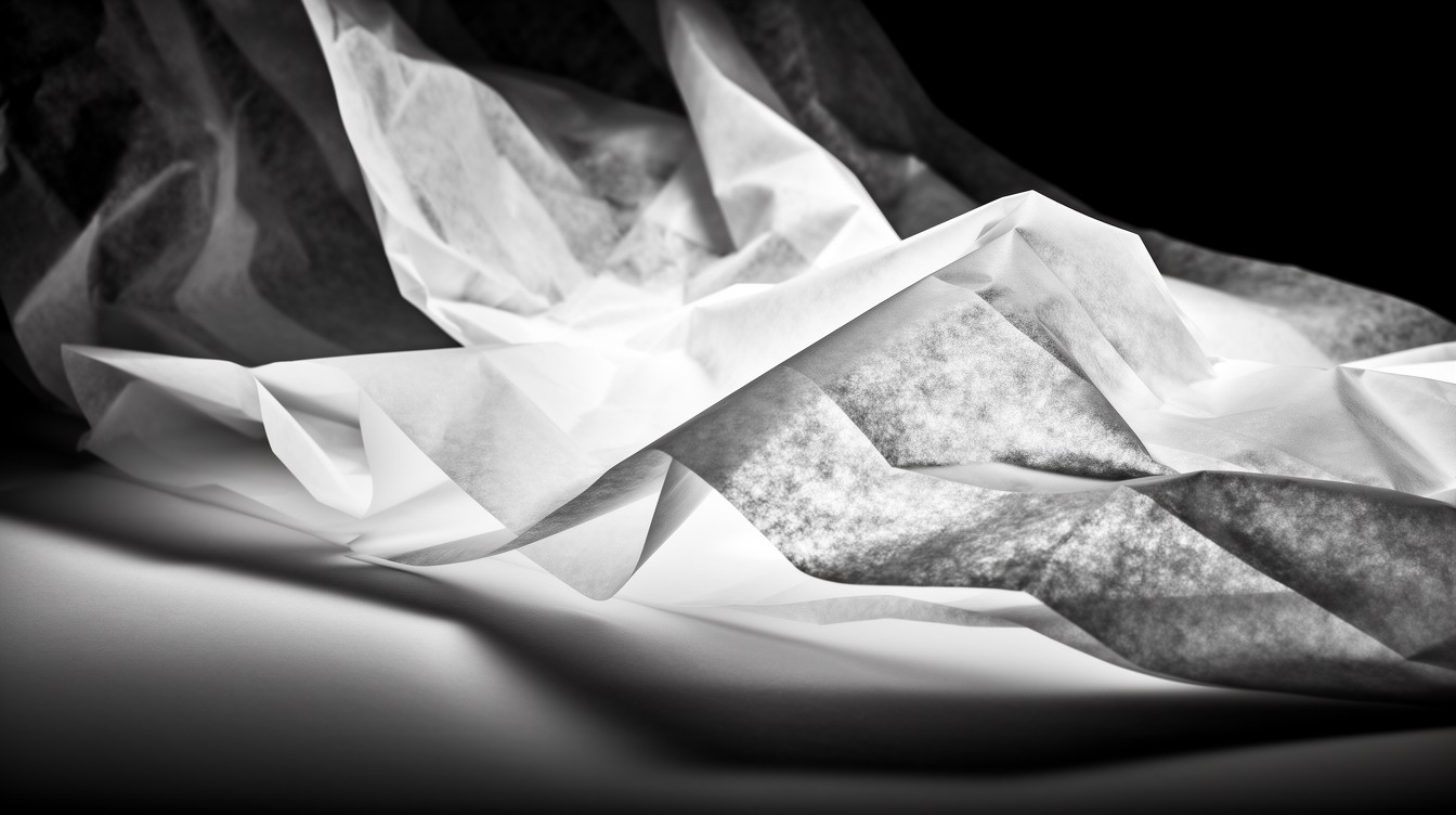 Free Folded Paper Shadows Image - Paper, Abstract, Monochrome ...