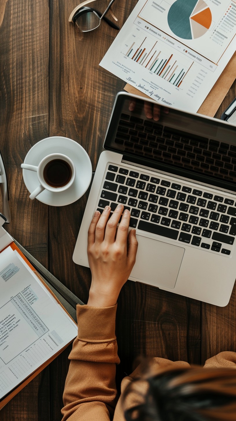 Free Busy Work Desk Photo - Work, Laptop, Coffee | Download at StockCake