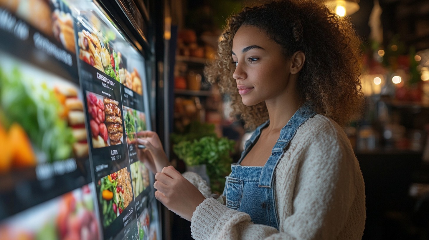 Free Ordering Fast Food Image - Woman, Restaurant, Digital | Download ...