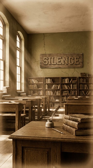 Silence Sign In Library Free Vintage Library Silence Image - Vintage, Library, Silence ...