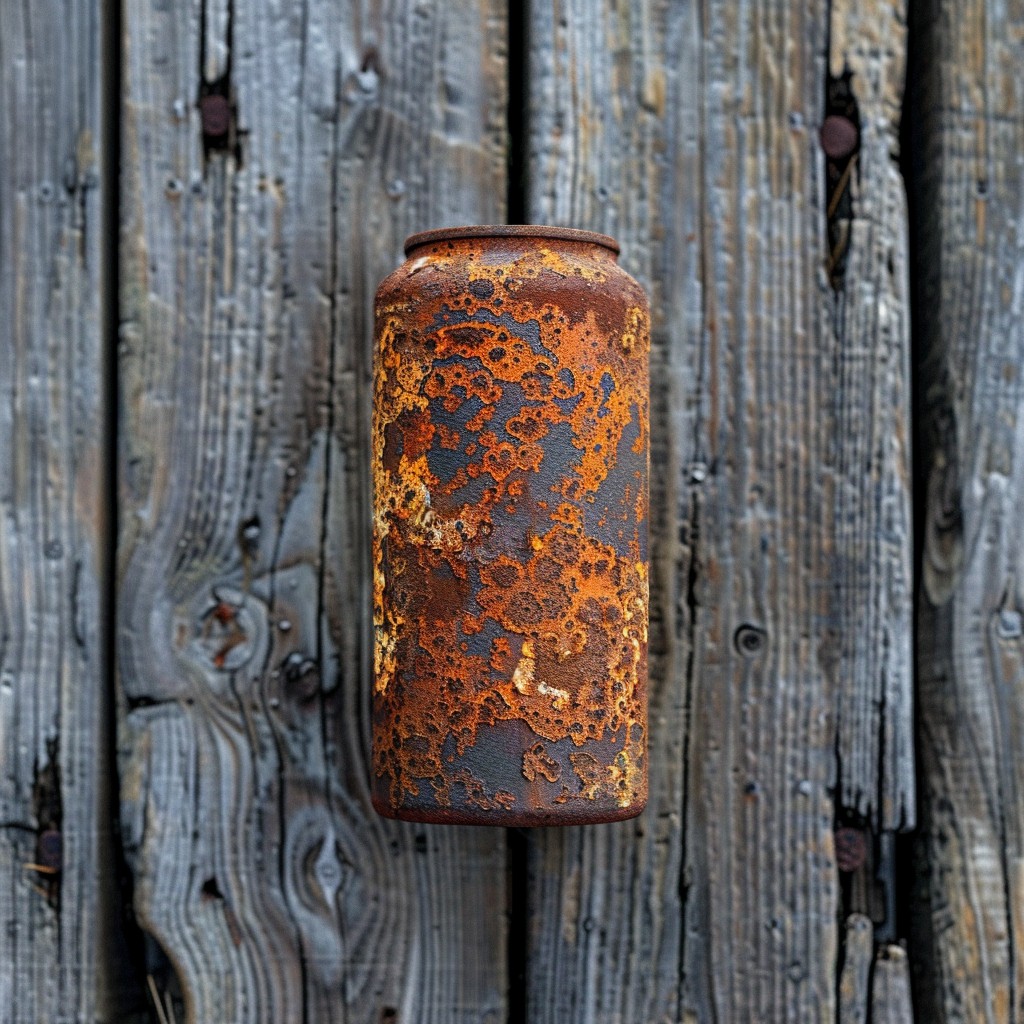 Free Rustic Can Art Image - Rust, Texture, Decay | Download at StockCake