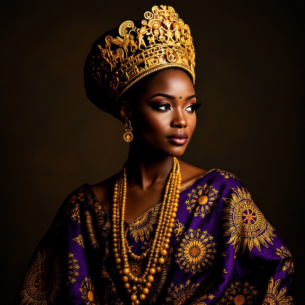 Free Regal African Queen Image - African, Queen, Royal | Download at ...