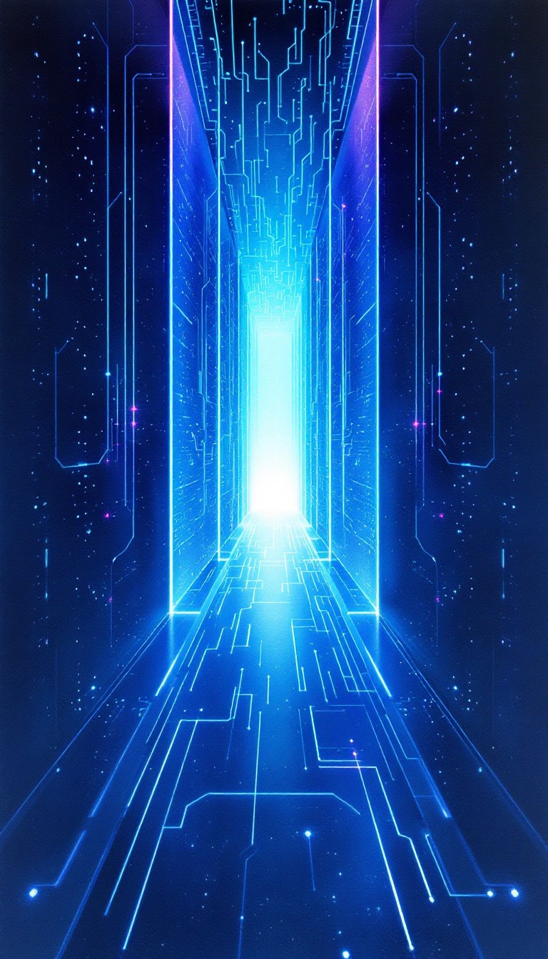 Free Digital Corridor Glows Image - Digital, Corridor, Technology ...