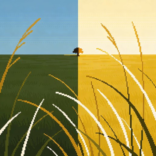 Free Pixel Prairie Sunset Image - Pixel, Grassland, Sunset | Download ...