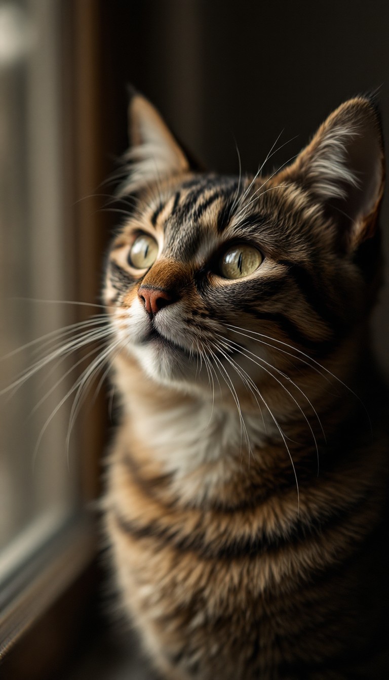 Free Contemplative Window Watcher Image - Tabby, Cat, Feline | Download ...