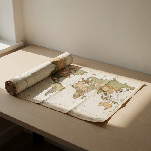 Free Vintage Map Display Image - Map, Vintage, Geography | Download at ...
