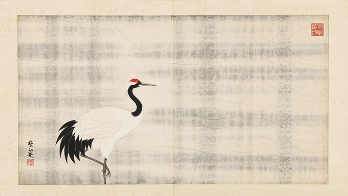 Free Japanese Crane Art Image - Japanese, Crane, Ink | Download at ...