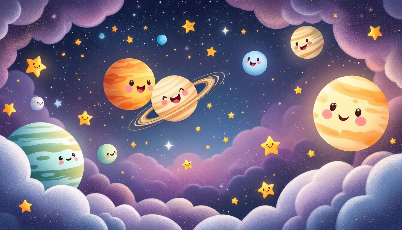 Free Happy Space Friends Image - Space, Planets, Stars | Download at ...