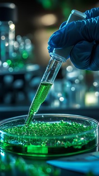 Free Glowing Green Experiment Image - Science, Laboratory, Experiment ...