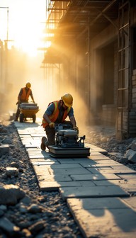 Free Building Stone Pathways Image - Construction, Workers, Pathway ...