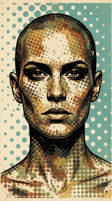 Free Pop Art Portrait Image - Portrait, Halftone, Popart | Download at ...