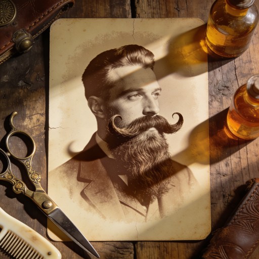 Mustache Portrait Free Vintage Mustache Portrait Image - Mustache, Vintage, Sepia ...