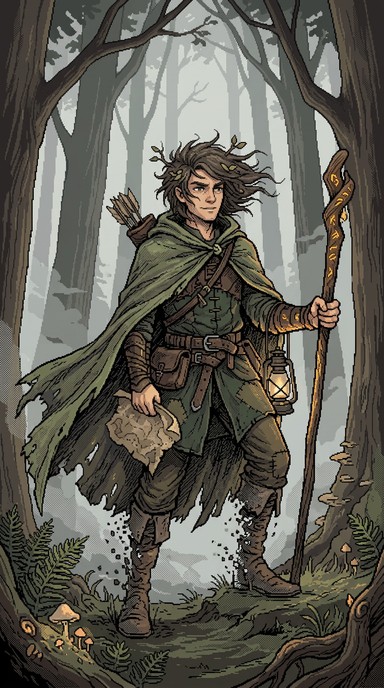 Free Woodland Pixel Ranger Image - Pixel, Ranger, Forest | Download at ...