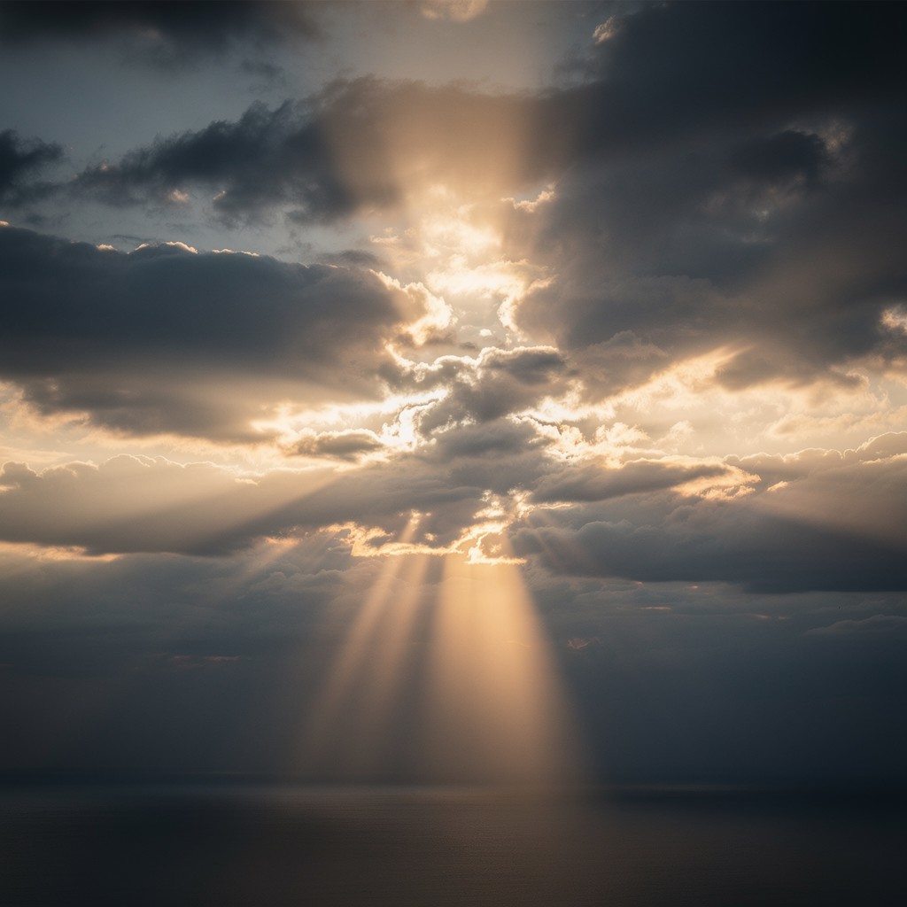 Free Divine Light Breaks Image - Sunbeams, Rays, Clouds | Download at ...