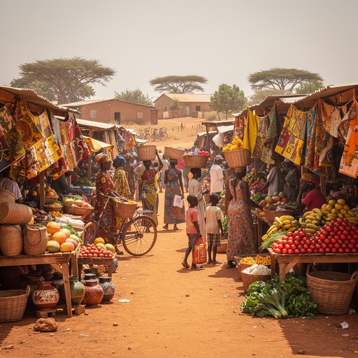 Free Vibrant Village Market Image - Market, African, Village | Download ...