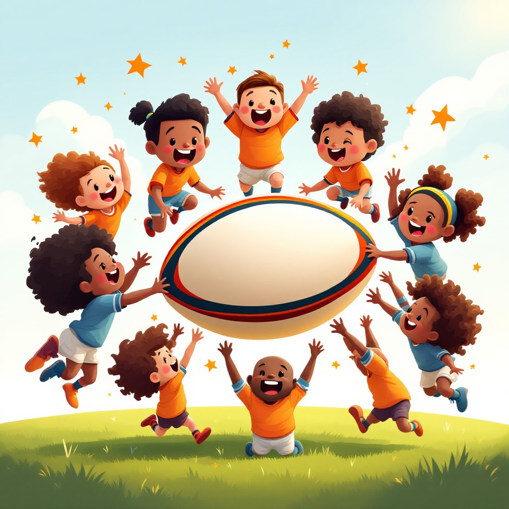 Free Rugby Kids Celebrate Photo - Rugby, Children, Sports | Download at ...