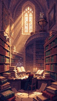 Free Medieval Library Magic Image - Library, Medieval, Fantasy ...