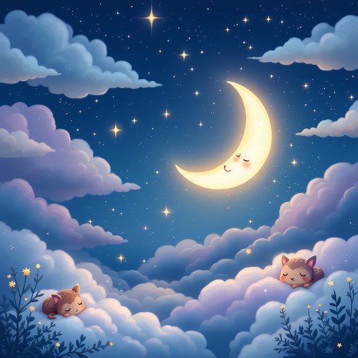 Free Moonlit Dreamy Night Image | Download at StockCake