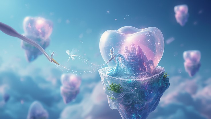 A breathtaking surreal dreamscape transforms dentistry into pure magic ...