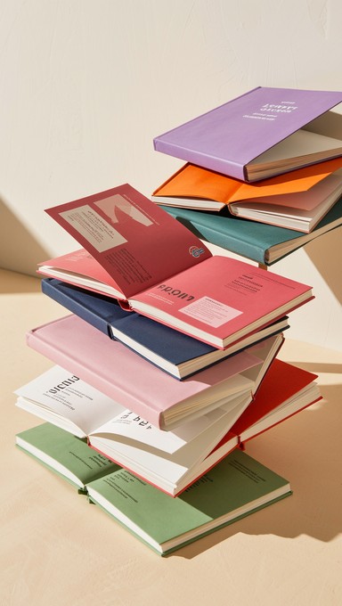 Free Colorful Print Collection Image - Booklets, Brochures, Marketing ...