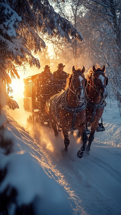 Sleigh Ride Up Free Winter Sleigh Ride Image - Winter, Sleigh, Ride | Download at ...