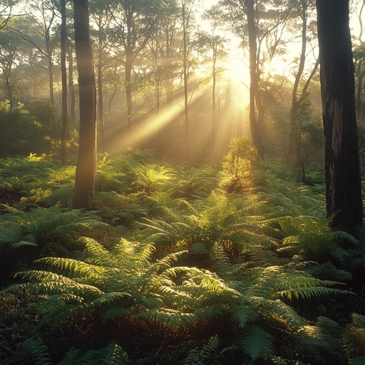 Free Sunlit Forest Ferns Image - Forest, Sunlight, Ferns | Download at ...