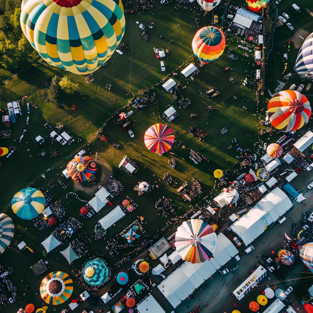 Free Balloon Festival Buzz Image - Balloons, Festival, Aerial ...