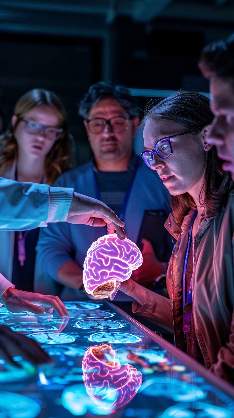 Free Interactive Brain Exhibit Image - Education, Neuroscience ...