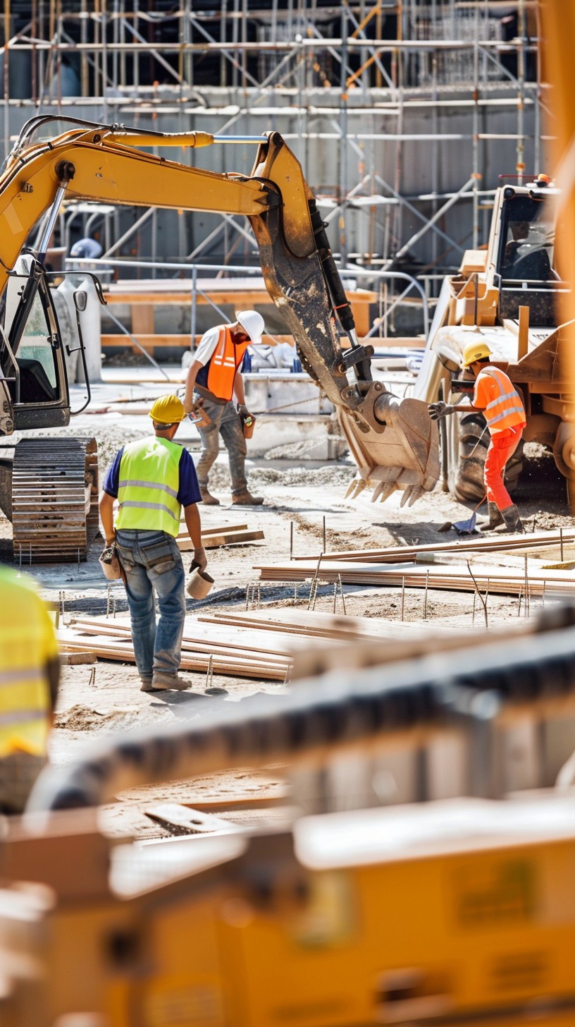Free Construction Site Activity Image - Construction, Workers ...