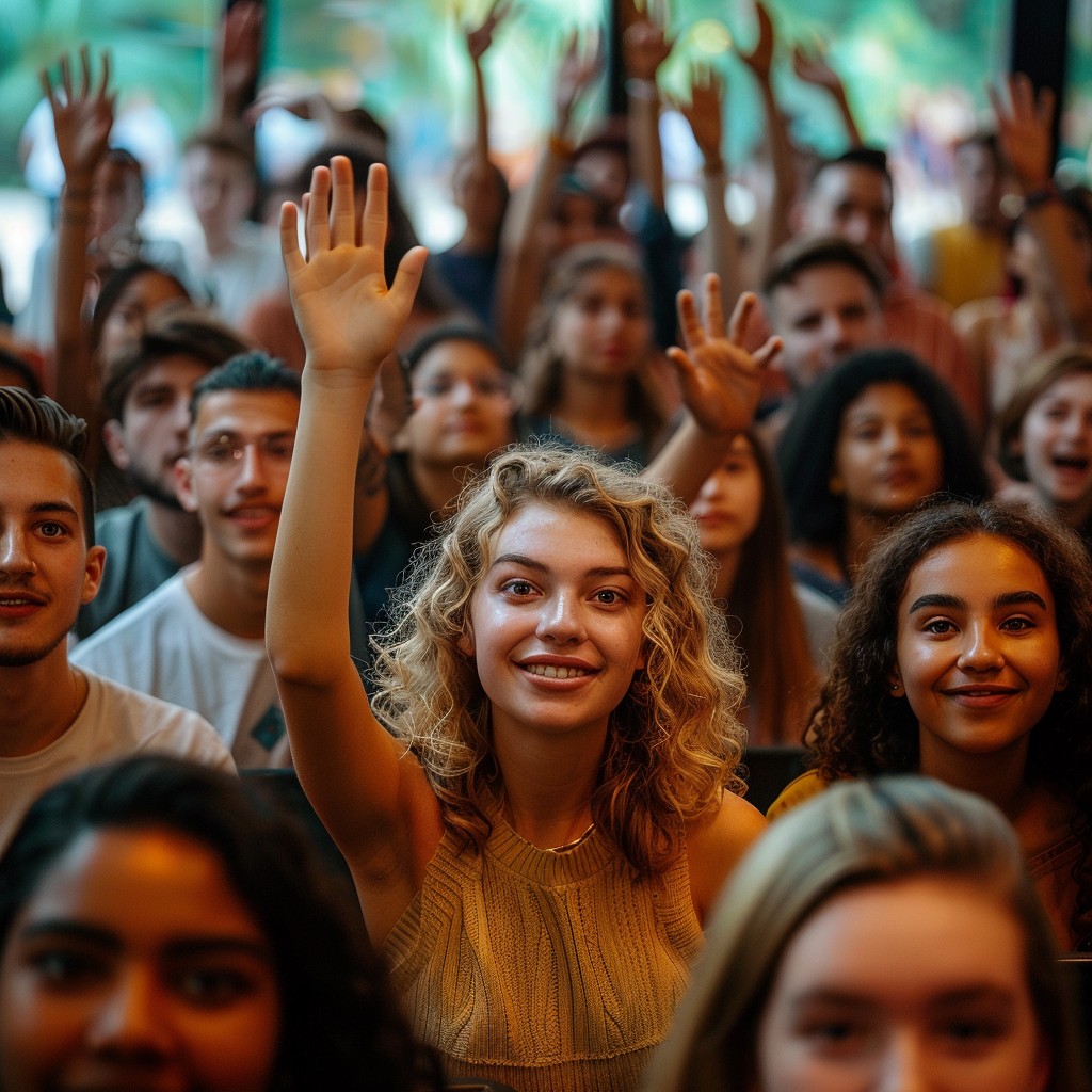 Free Joyful Crowd Gathering Image - Crowd, Woman, Smiling | Download at ...