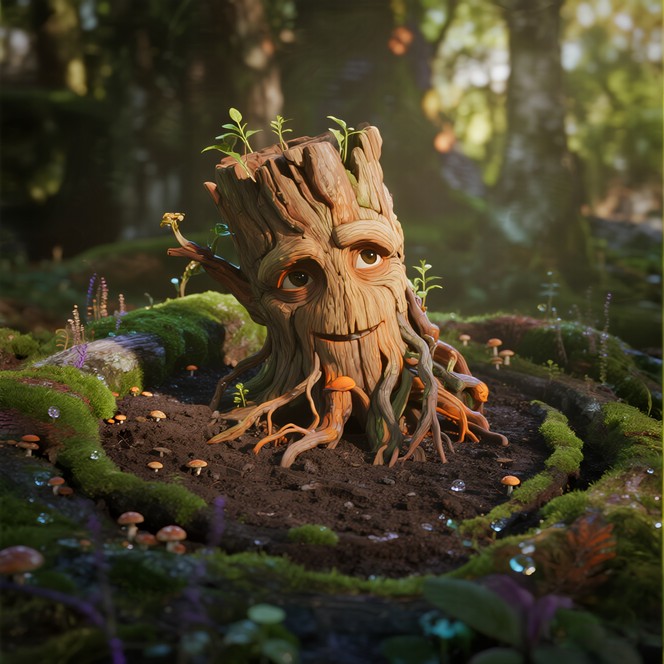 Free Magical Root Being Image - Whimsical, Root, Forest | Download at ...