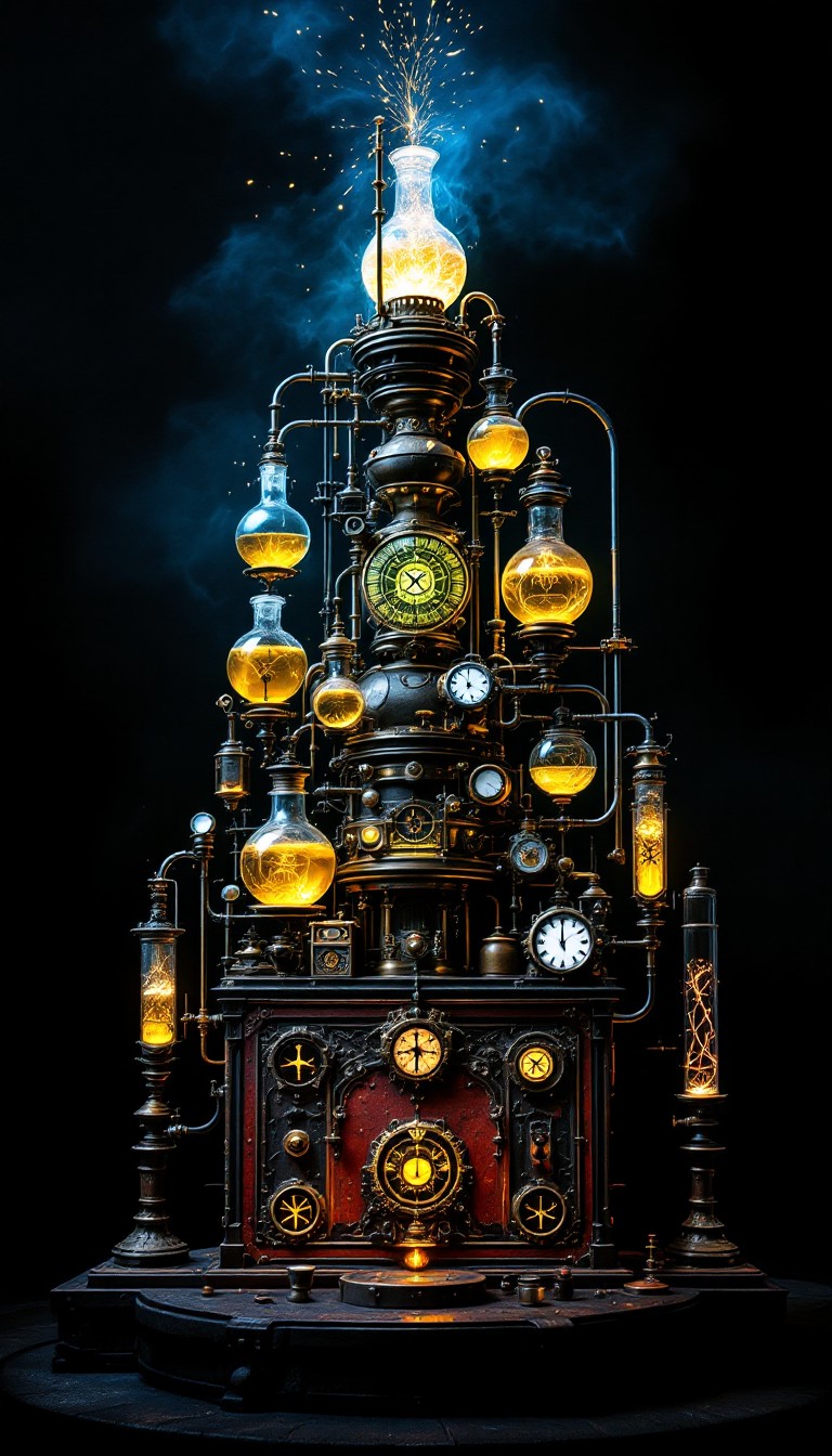 Free Mystical Science Apparatus Image - Alchemy, Gothic, Steampunk ...