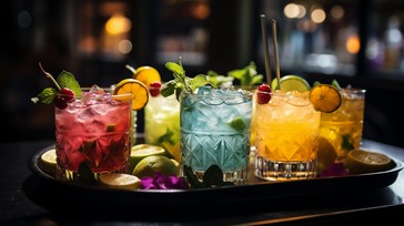 Cocktail Ranges Colour Free Colorful Cocktail Assortment Image - Colorful, Bar, Beverages ...