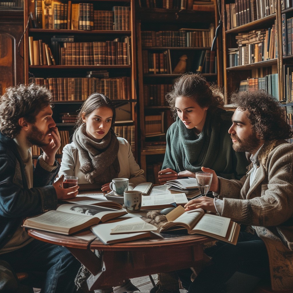 Free Intense Study Group Image - Study, Group, Library | Download at ...