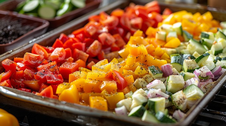 Vegetables Deep Color Free Colorful chopped vegetables Image - Vegetables, Colorful, Fresh ...