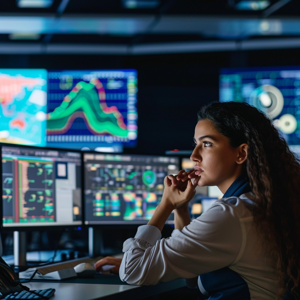Free Focused Data Analysis Image - Analyst, Screens, Technology ...