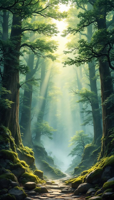 Free Mystical Forest Path Image - Forest, Trees, Ancient | Download at ...
