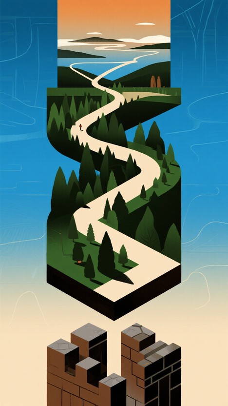 Prominence Path Free Ascending Life Path Image - Path, Journey, Transformation ...