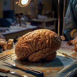 Brain On Table Free Brain on Display Image - Brain, Surgery, Medical | Download at ...