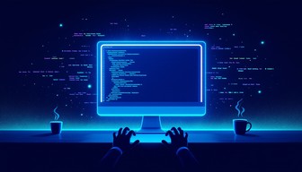 Free Neon Code Night Image - Coding, Pixelart, Cyberpunk | Download at ...