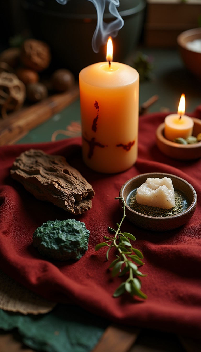 Perfect Candles For Ritual Free Sacred ritual space Image - Ritual, Candle, Spiritual | Download ...