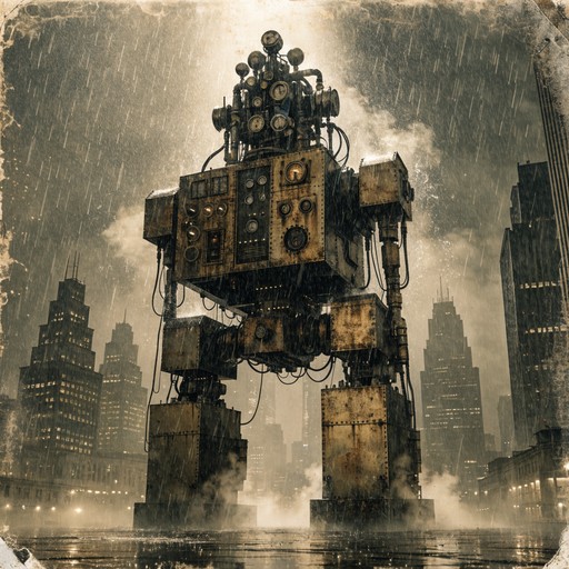 Free Vintage Robot Colossus Image - Robot, Vintage, Sepia | Download at ...